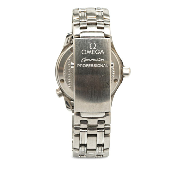 オメガ シーマスター プロフェッショナル 300 腕時計 2562.80 クオーツ ブラック文字盤 ステンレススチール レディース OMEGA 【中古】
