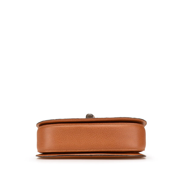 グッチ バンブー トップハンドル ハンドバッグ ショルダーバッグ 2WAY 000 1951 0633 ブラウン レザー レディース GUCCI 【中古】