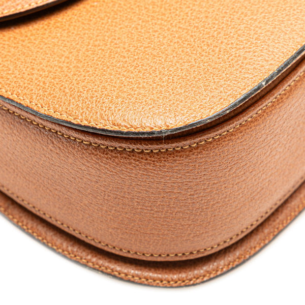 グッチ バンブー トップハンドル ハンドバッグ ショルダーバッグ 2WAY 000 1951 0633 ブラウン レザー レディース GUCCI 【中古】