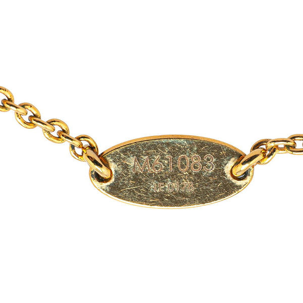 ルイ ヴィトン エセンシャルＶ ネックレス M61083 ゴールド メッキ レディース LOUIS VUITTON 【中古】