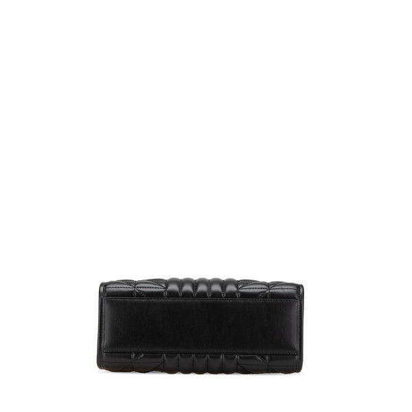 グッチ GGマーモント スモール チェーン トートバッグ ショルダーバッグ 681483 ブラック レザー レディース GUCCI 【中古】