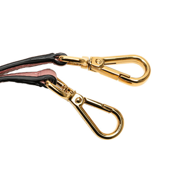 ヴェルサーチェ ヴィルトゥス ハンドバッグ ショルダーバッグ 2WAY ピンク レザー レディース VERSACE 【中古】