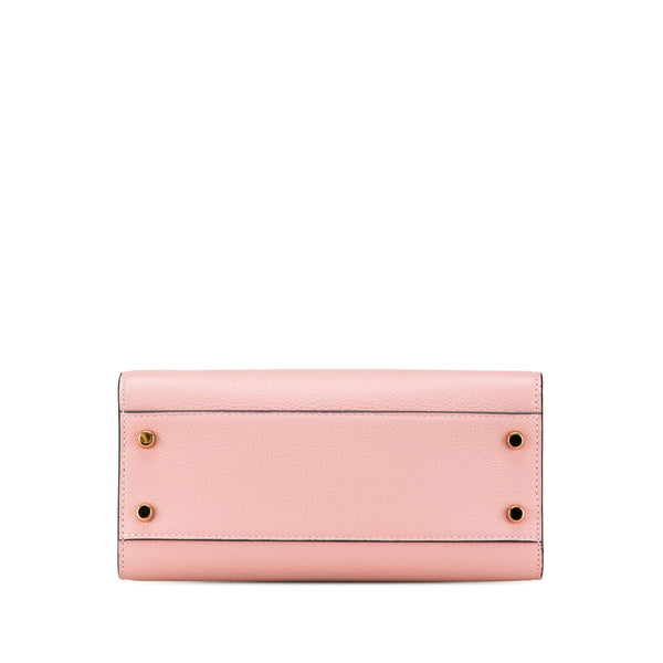 ヴェルサーチェ ヴィルトゥス ハンドバッグ ショルダーバッグ 2WAY ピンク レザー レディース VERSACE 【中古】