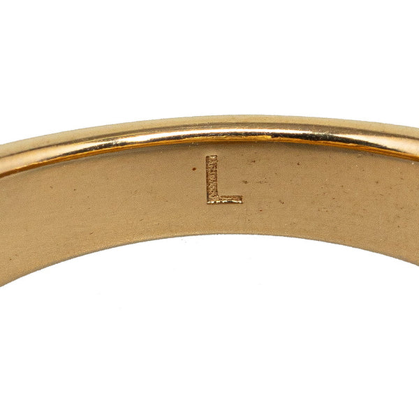 ルイ ヴィトン クリスタル リング 指輪 M65255 ゴールド グレー メッキ レディース LOUIS VUITTON 【中古】