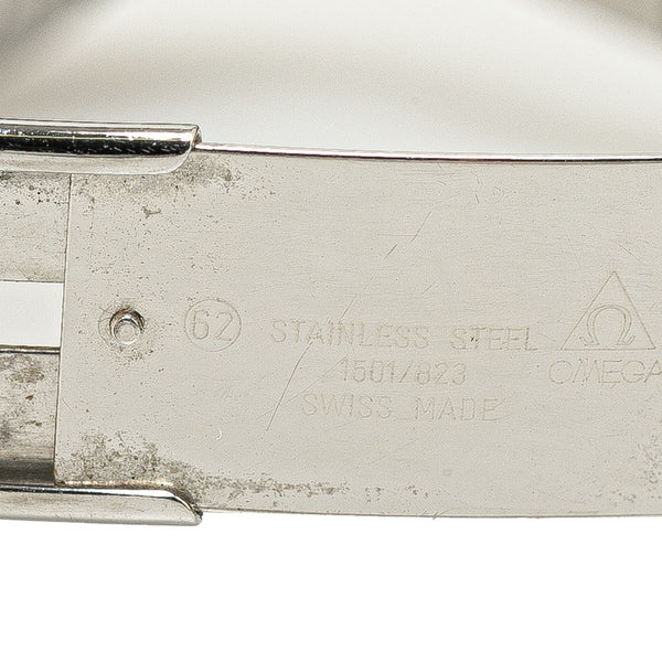 オメガ シーマスター300 ジャックマイヨール1999 腕時計 2554.80 自動巻き ネイビー文字盤 ステンレススチール レディース OMEGA 【中古】