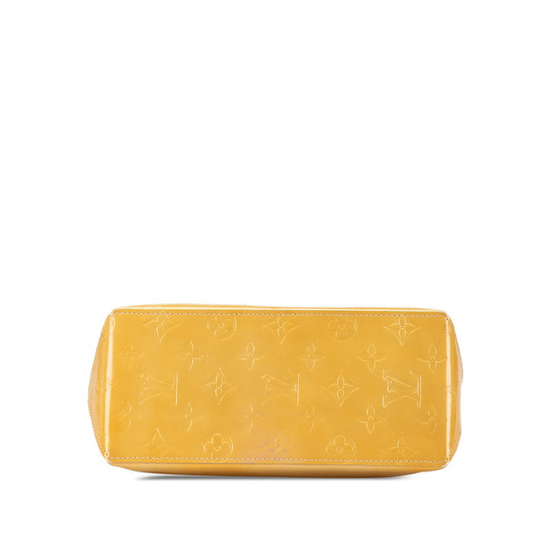 ルイ ヴィトン モノグラム ヴェルニ リードPM ハンドバッグ M91144 ベージュ パテントレザー レディース LOUIS VUITTON 【中古】