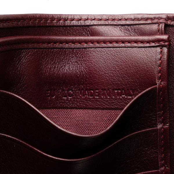 カルティエ トリニティ 長財布 ワインレッド エナメル レディース CARTIER 【中古】