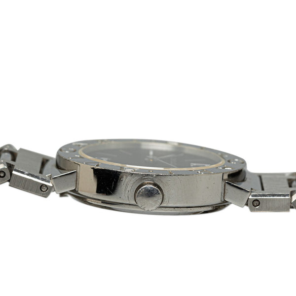 ブルガリ ブルガリブルガリ 腕時計 BB26SS クオーツ ブラック文字盤 ステンレススチール レディース BVLGARI 【中古】