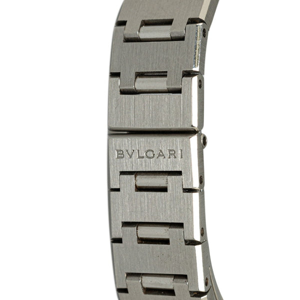 ブルガリ ブルガリブルガリ 腕時計 BB26SS クオーツ ブラック文字盤 ステンレススチール レディース BVLGARI 【中古】