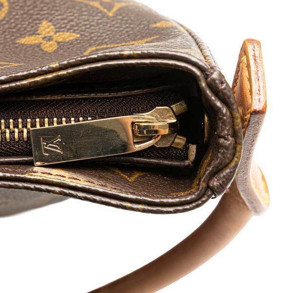 ルイ ヴィトン モノグラム ルーピングGM ショルダーバッグ ハンドバッグ M51145 ブラウン PVC レザー レディース LOUIS VUITTON 【中古】