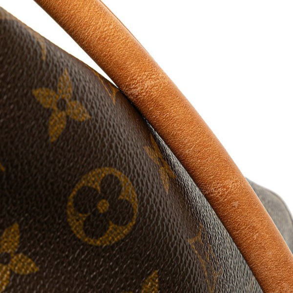 ルイ ヴィトン モノグラム ルーピングGM ショルダーバッグ ハンドバッグ M51145 ブラウン PVC レザー レディース LOUIS VUITTON 【中古】