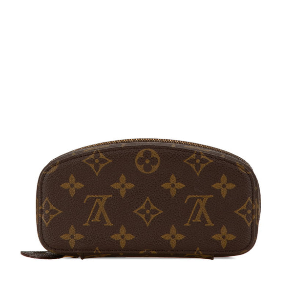 ルイ ヴィトン モノグラム ポッシュ モンテカルロ ポーチ ジュエリーケース M47352 ブラウン PVC レディース LOUIS VUITTON 【中古】