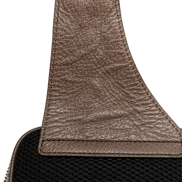 グッチ GGスプリーム オフィディア  ウエストバッグ ボディバッグ 574796 ベージュ ブラウン PVC レザー レディース GUCCI 【中古】