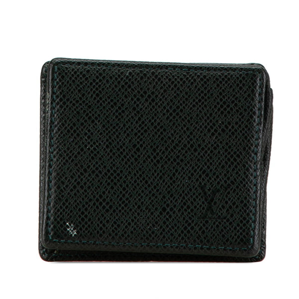 ルイ ヴィトン タイガ ポルトモネ ボワット コインケース M30384 エピセア グリーン PVC レザー メンズ LOUIS VUITTON 【中古】