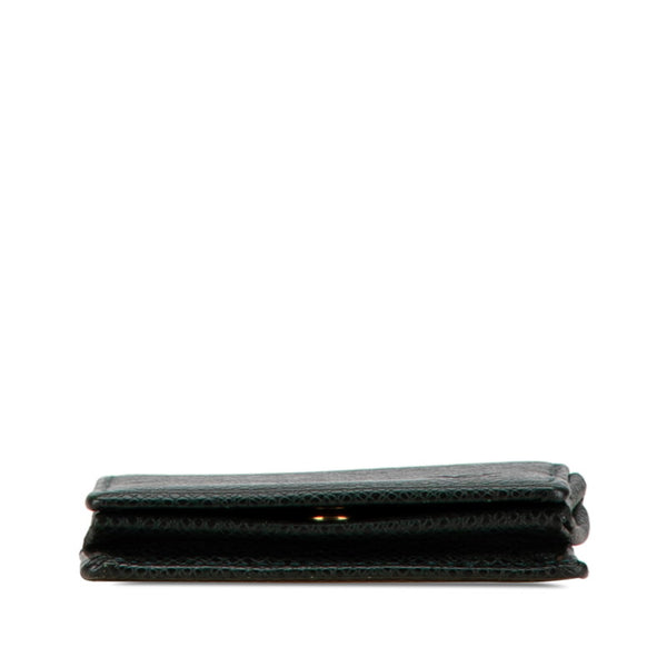 ルイ ヴィトン タイガ ポルトモネ ボワット コインケース M30384 エピセア グリーン PVC レザー メンズ LOUIS VUITTON 【中古】