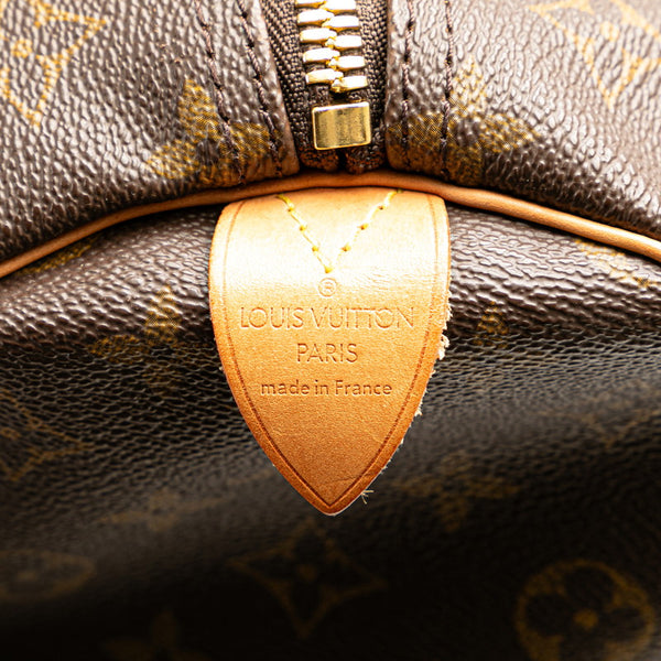 ルイ ヴィトン モノグラム キーポル60 ボストンバッグ トラベルバッグ M41422 ブラウン PVC レザー レディース LOUIS VUITTON 【中古】