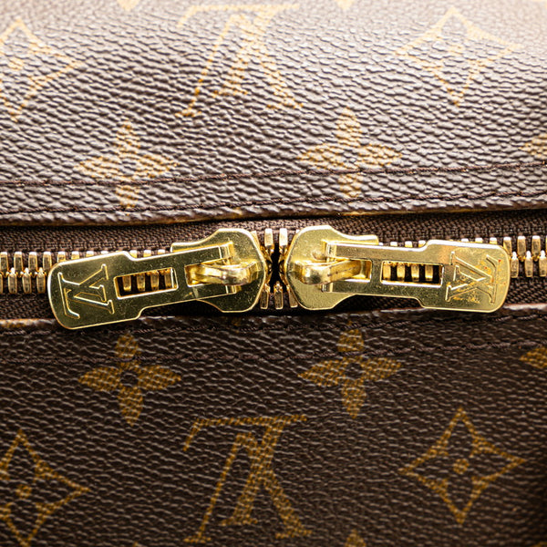 ルイ ヴィトン モノグラム キーポル60 ボストンバッグ トラベルバッグ M41422 ブラウン PVC レザー レディース LOUIS VUITTON 【中古】