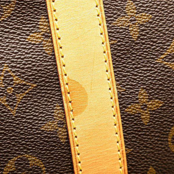 ルイ ヴィトン モノグラム キーポル60 ボストンバッグ トラベルバッグ M41422 ブラウン PVC レザー レディース LOUIS VUITTON 【中古】