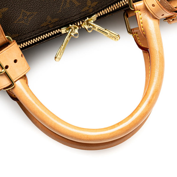 ルイ ヴィトン モノグラム キーポル60 ボストンバッグ トラベルバッグ M41422 ブラウン PVC レザー レディース LOUIS VUITTON 【中古】