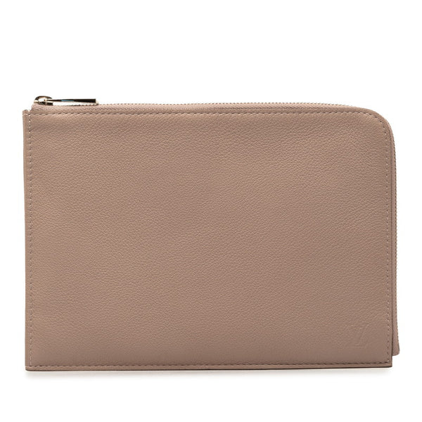 ルイ ヴィトン トリヨン ポシェットジュールPM クラッチバッグ R99760 トープ ライトパープル レザー レディース LOUIS VUITTON 【中古】