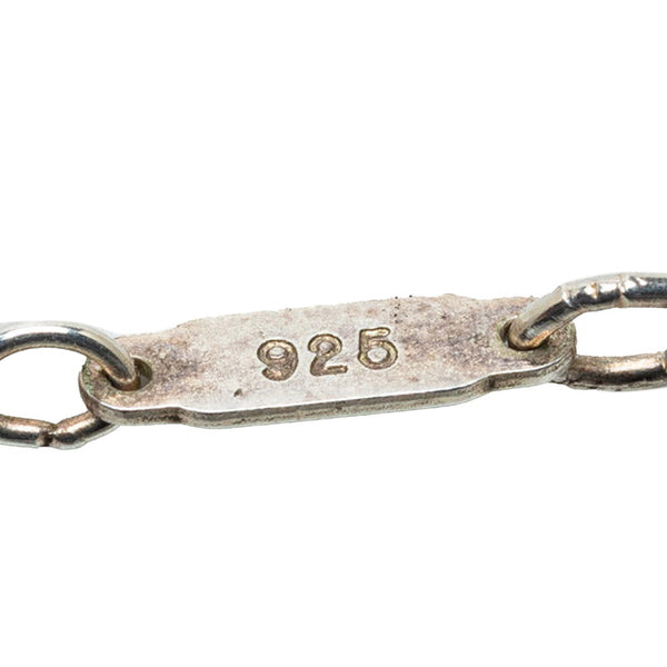ティファニー セントクリストファー コインモチーフ ネックレス SV925 シルバー K18YG イエローゴールド コンビ レディース TIFFANY&Co. 【中古】