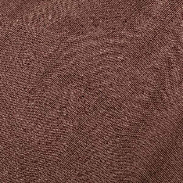 エルメス ロサンジュ スカーフ ストール ブラウン ネイビー コットン レディース HERMES 【中古】