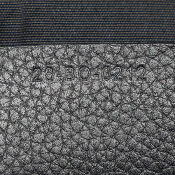 ディオール オブリーク リュック バックパック ブラック キャンバス レザー レディース Dior 【中古】