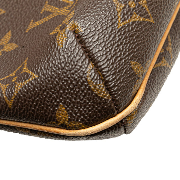 ルイ ヴィトン モノグラム ミュゼット タンゴ ショート ショルダーバッグ M51257 ブラウン PVC レザー レディース LOUIS VUITTON 【中古】