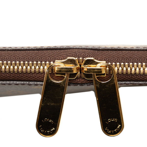 ルイ ヴィトン モノグラム エテュイ ５ クラヴァット ネクタイケース M47535 ブラウン PVC レザー レディース LOUIS VUITTON 【中古】