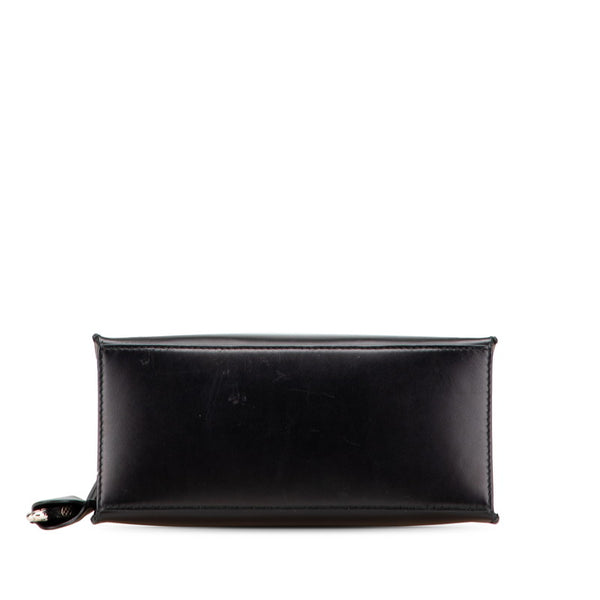 バレンシアガ ミニオールアフタヌーン ハンドバッグ ショルダーバッグ 2WAY 371592 ブラック レザー レディース BALENCIAGA 【中古】