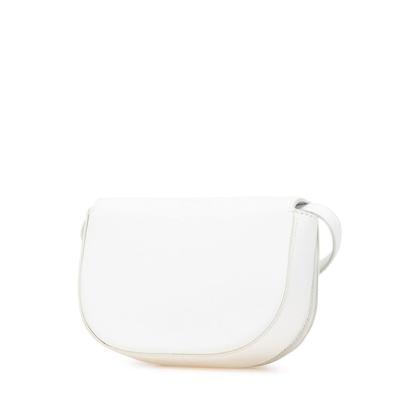 バレンシアガ ヴィル デイバッグ ショルダーバッグ 550639 ホワイト レザー レディース BALENCIAGA 【中古】