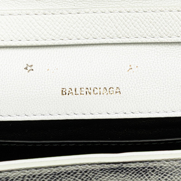 バレンシアガ ヴィル デイバッグ ショルダーバッグ 550639 ホワイト レザー レディース BALENCIAGA 【中古】