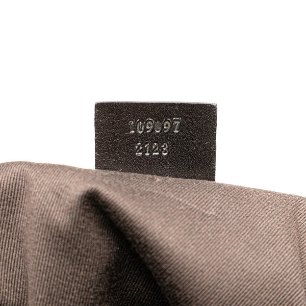 グッチ GGキャンバス 斜め掛け ショルダーバッグ 109097 ベージュ ブラウン キャンバス レザー レディース GUCCI 【中古】