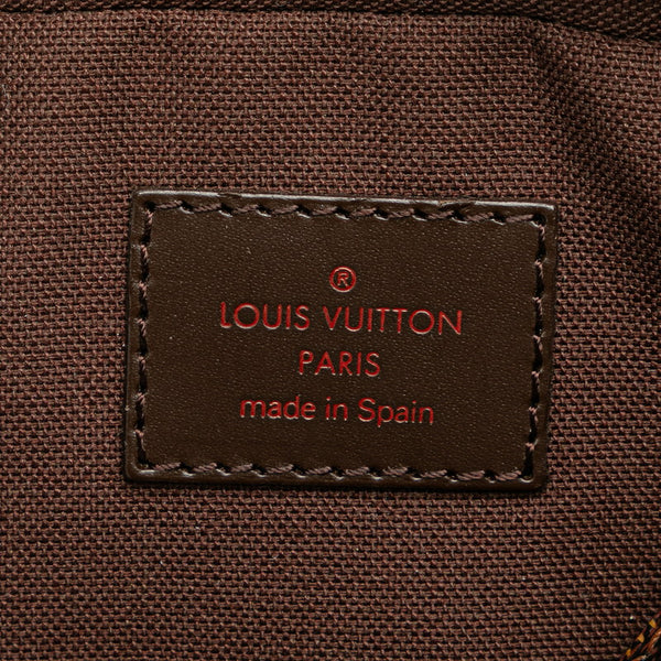 ルイ ヴィトン ダミエ ジェロニモス ボディバッグ ウエストバッグ N51994 ブラウン PVC レザー レディース LOUIS VUITTON 【中古】