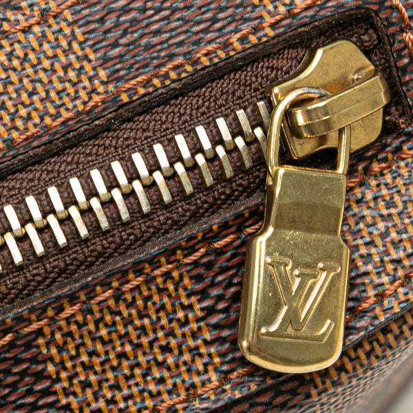ルイ ヴィトン ダミエ ジェロニモス ボディバッグ ウエストバッグ N51994 ブラウン PVC レザー レディース LOUIS VUITTON 【中古】