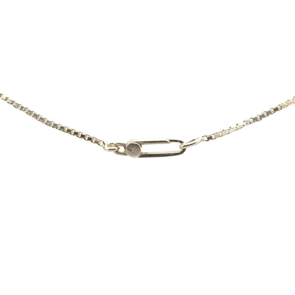 グッチ オープンクロス 十字架 モチーフ ネックレス SV925 シルバー レディース GUCCI 【中古】