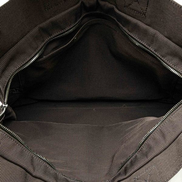 エルメス エールライン トートMM トートバッグ グレー キャンバス レディース HERMES 【中古】