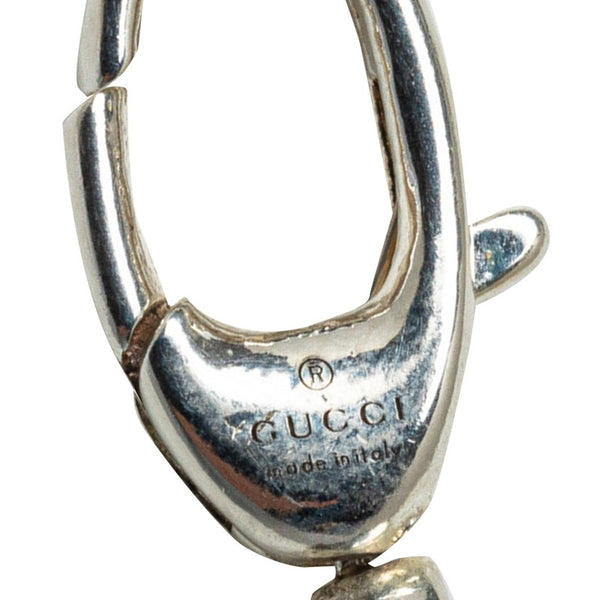 グッチ ドッピアG ネックレス 147749 SV925 シルバー レディース GUCCI 【中古】