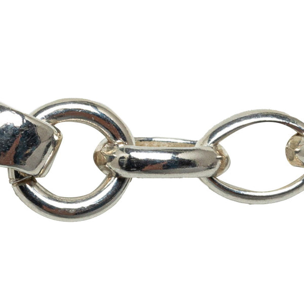 グッチ ドッピアG ネックレス 147749 SV925 シルバー レディース GUCCI 【中古】