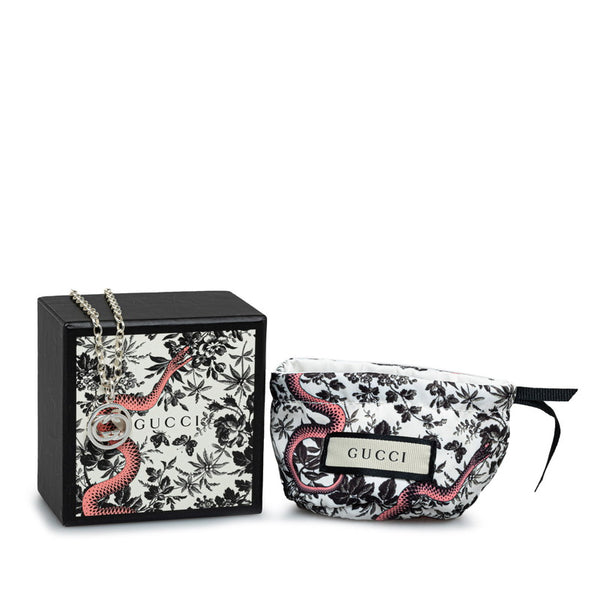 グッチ ドッピアG ネックレス 147749 SV925 シルバー レディース GUCCI 【中古】