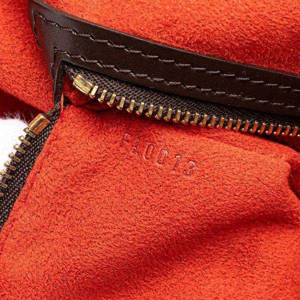 ルイ ヴィトン ダミエ マノスクGM トートバッグ N51120 ブラウン PVC レザー レディース LOUIS VUITTON 【中古】