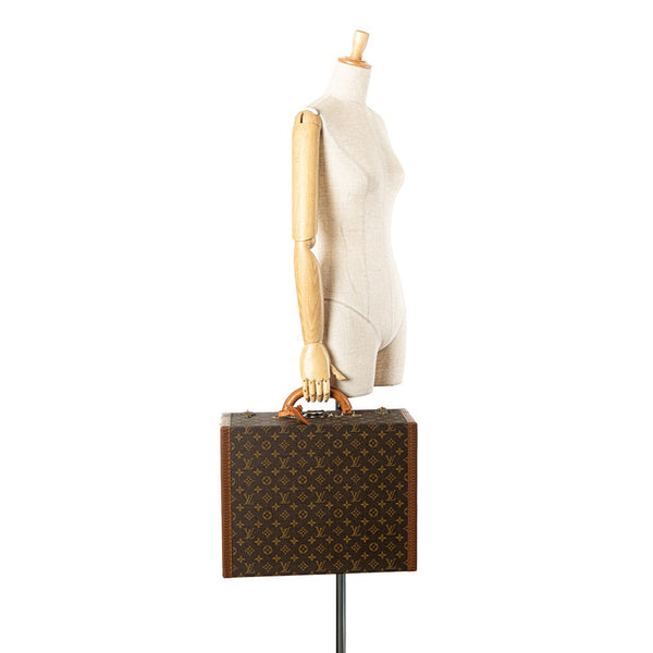 ルイ ヴィトン モノグラム コトヴィル45 ブリーフケース ビジネスバッグ M21423 ブラウン PVC レザー レディース LOUIS VUITTON 【中古】