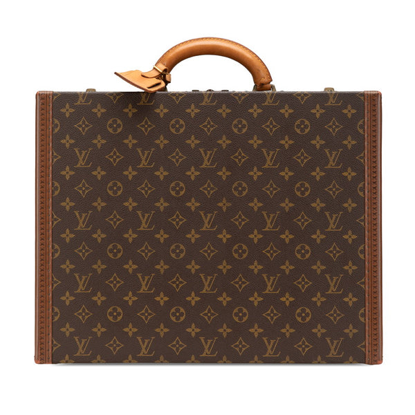 ルイ ヴィトン モノグラム コトヴィル45 ブリーフケース ビジネスバッグ M21423 ブラウン PVC レザー レディース LOUIS VUITTON 【中古】