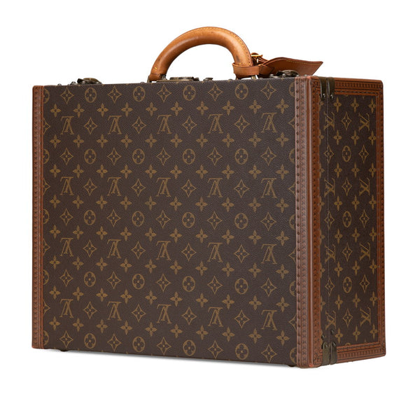 ルイ ヴィトン モノグラム コトヴィル45 ブリーフケース ビジネスバッグ M21423 ブラウン PVC レザー レディース LOUIS VUITTON 【中古】