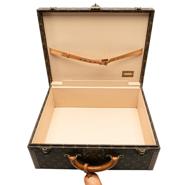 ルイ ヴィトン モノグラム コトヴィル45 ブリーフケース ビジネスバッグ M21423 ブラウン PVC レザー レディース LOUIS VUITTON 【中古】