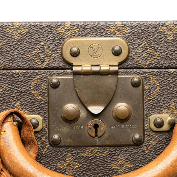 ルイ ヴィトン モノグラム コトヴィル45 ブリーフケース ビジネスバッグ M21423 ブラウン PVC レザー レディース LOUIS VUITTON 【中古】