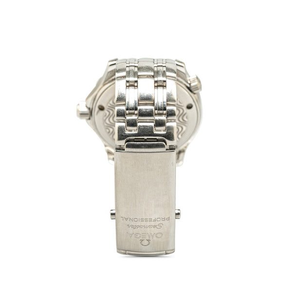 オメガ シーマスター300 プロフェッショナル 腕時計 2561.80 クオーツ ネイビー文字盤 ステンレススチール メンズ OMEGA 【中古】