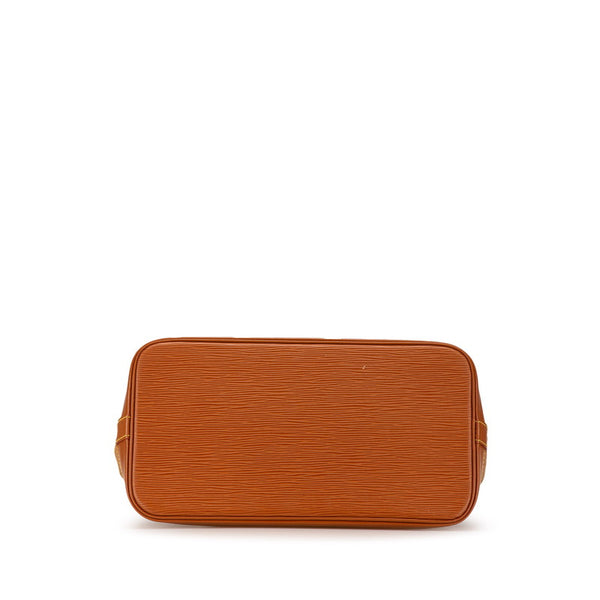 ルイ ヴィトン エピ アルマ ハンドバッグ M52148 ジパングゴールド ブラウン レザー レディース LOUIS VUITTON 【中古】