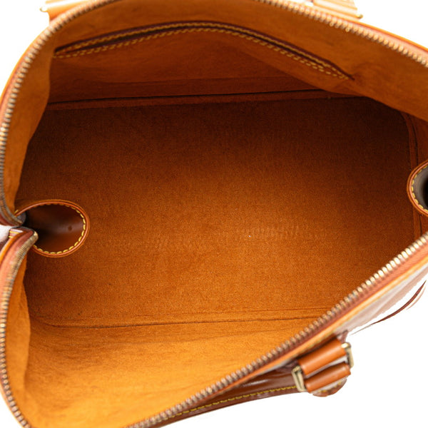 ルイ ヴィトン エピ アルマ ハンドバッグ M52148 ジパングゴールド ブラウン レザー レディース LOUIS VUITTON 【中古】
