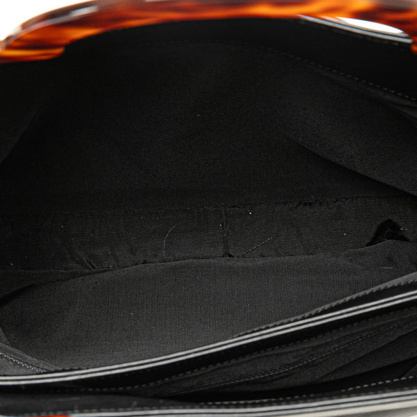 シャネル ココマーク ハンドバッグ トートバッグ ブラック ブラウン ラムスキン レディース CHANEL 【中古】